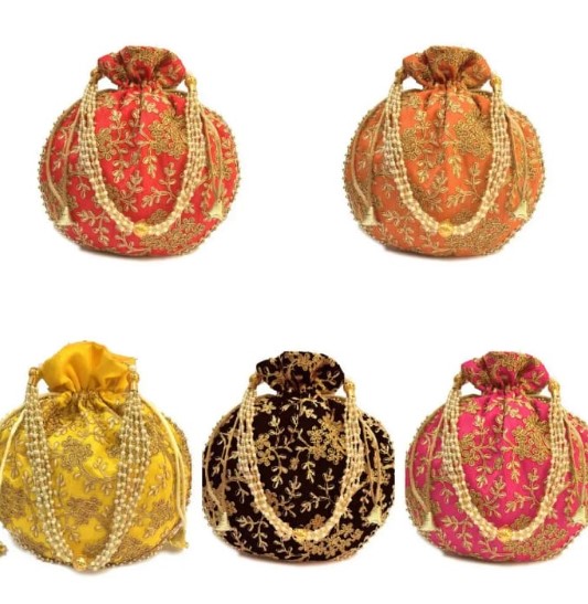 Embroidery Potli Bags